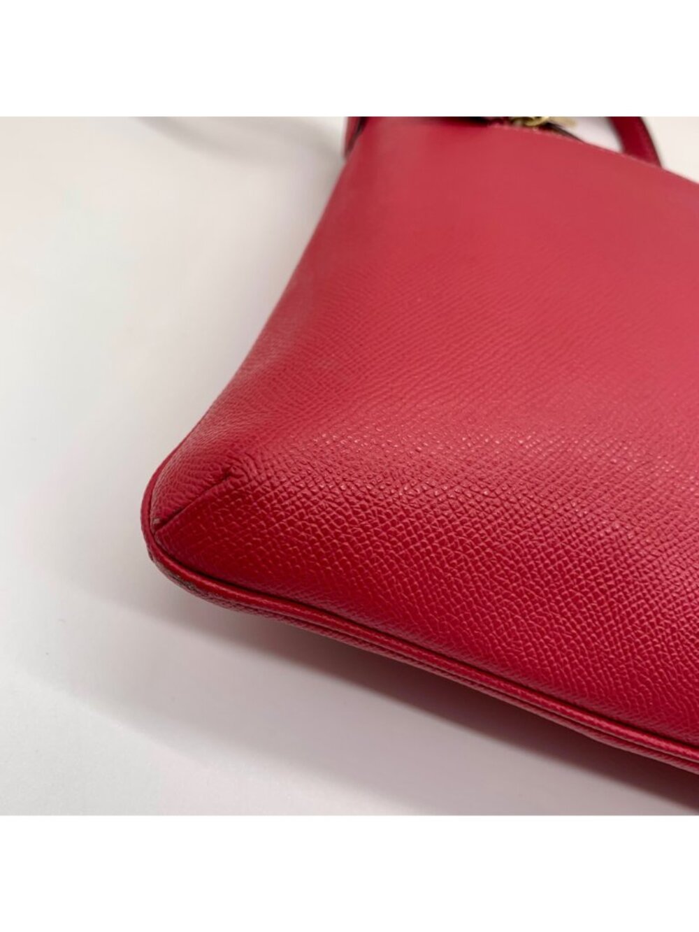 Coach Pink Pebbled Leather Rowan File Bag - Picture 7 of 11